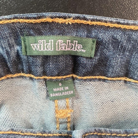 Wild fable, womens, 0, blue, skinny high rise jeans, NWT - Picture 2 of 5